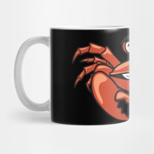 Crab Funny Crazy Mug